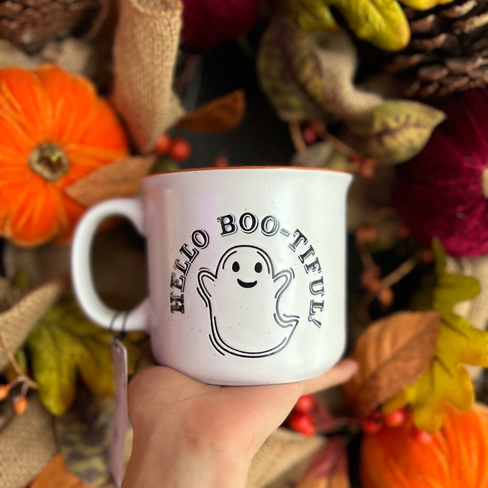 ✨NEW👻Cobwebs and Cauldrons Hello Boo-tiful Mug🧡